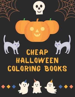 Book cover for Cheap Halloween Coloring Books