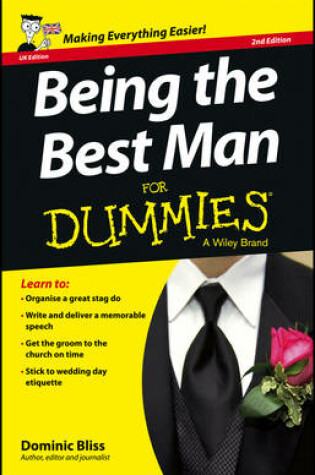 Cover of Being the Best Man For Dummies - UK