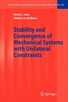 Book cover for Stability and Convergence of Mechanical Systems with Unilateral Constraints