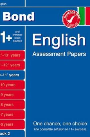 Cover of Bond English Assessment Papers 10-11+ Years Book 2