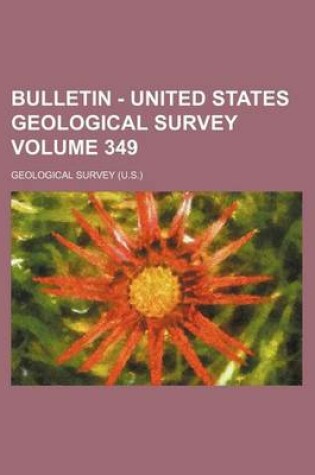 Cover of Bulletin - United States Geological Survey Volume 349