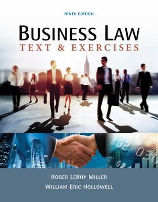 Book cover for Business Law: Text & Exercises