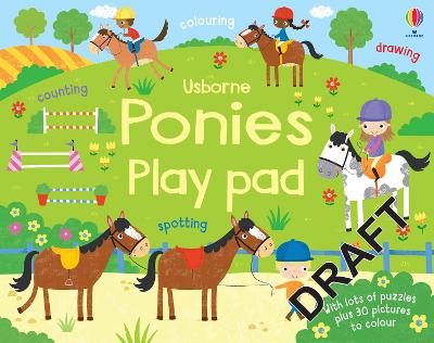 Book cover for Ponies Play Pad