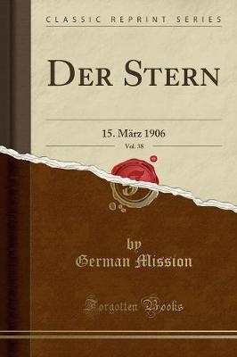 Book cover for Der Stern, Vol. 38