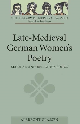 Book cover for Late-Medieval German Women's Poetry