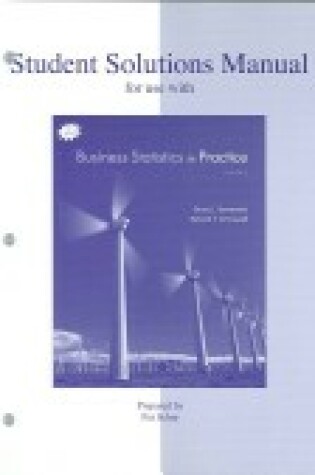 Cover of Student Solutions Manual to Accompany Business Statistics in Practice