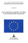 Book cover for Zum Demokratieverstaendnis Von Eliten in Der Bundesrepublik Deutschland