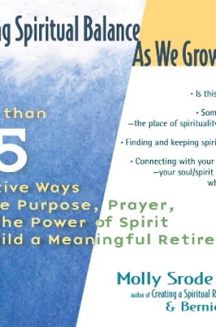 Cover of Keeping Spiritual Balance as We Grow Older