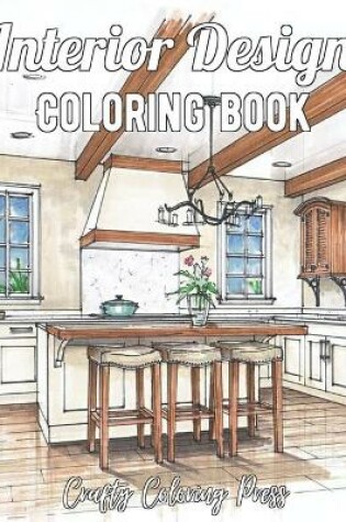 Cover of Interior Design Coloring Book