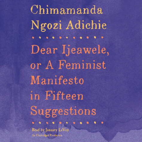 Book cover for Dear Ijeawele, or A Feminist Manifesto in Fifteen Suggestions