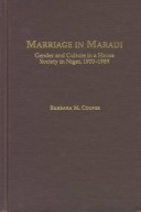 Book cover for Marriage in Maradi