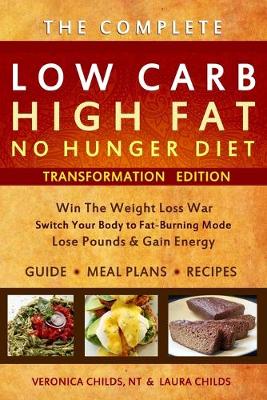 Book cover for Low Carb High Fat No Hunger Diet