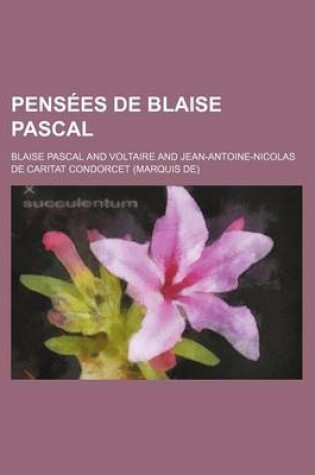 Cover of Pensees de Blaise Pascal (2)