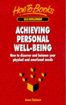 Book cover for Achieving Personal Well-being