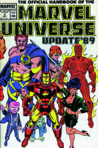 Cover of Essential Official Handbook Of The Marvel Universe - Update 89 Volume 1