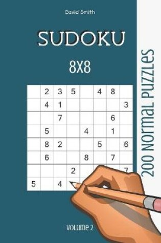 Cover of Sudoku 8x8 - 200 Normal Puzzles vol.2