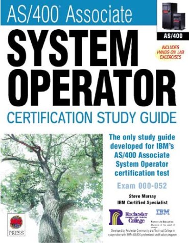 Book cover for AS/400 Associate System Operator Certification Study Guide