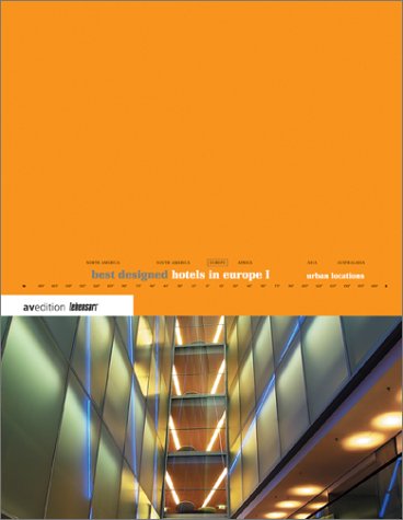 Book cover for Best Designed Hotels in Europe