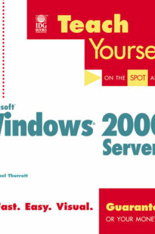 Cover of Teach Yourself Windows 2000 Server