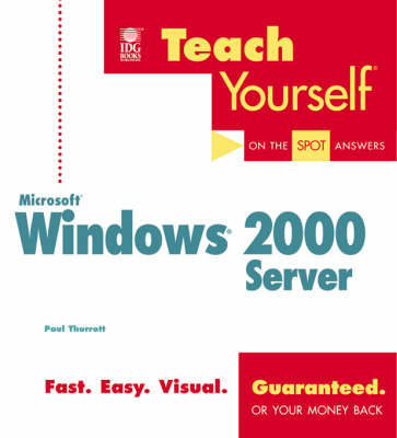 Cover of Teach Yourself Windows 2000 Server