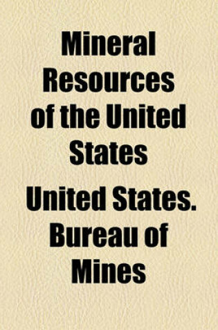 Cover of Mineral Resources of the United States Volume 2