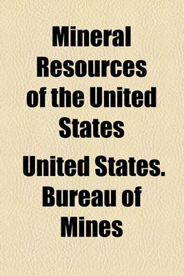 Book cover for Mineral Resources of the United States Volume 2