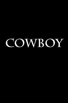 Book cover for Cowboy