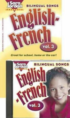 Book cover for Bilingual Songs, English-French, Volume 3 -- Book & CD