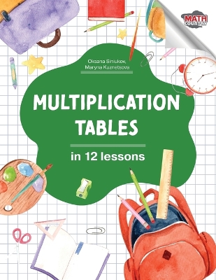 Book cover for Multiplication Tables in 12 lessons