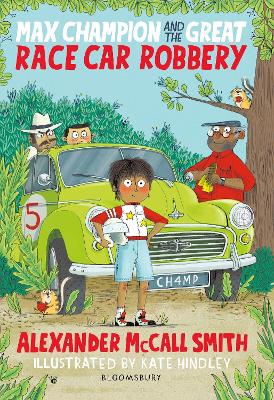 Book cover for Max Champion and the Great Race Car Robbery