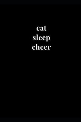 Book cover for eat sleep cheer