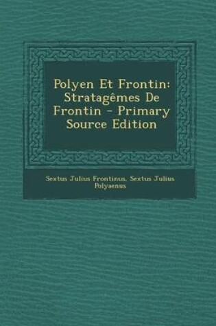 Cover of Polyen Et Frontin