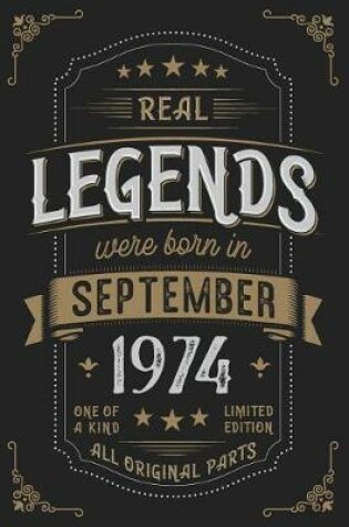 Cover of Real Legends were born in September 1974