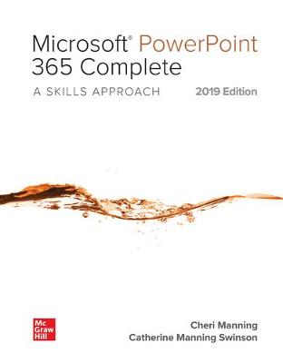 Book cover for Looseleaf for Microsoft PowerPoint 365 Complete: A Skills Approach, 2019 Edition