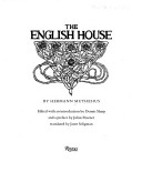 Book cover for The English House