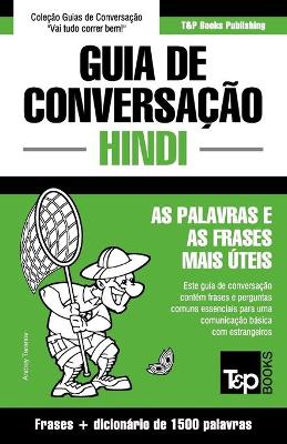 Book cover for Guia de Conversacao Portugues-Hindi e dicionario conciso 1500 palavras