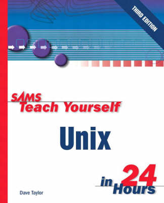 Book cover for Sams Teach Yourself UNIX in 24 Hours