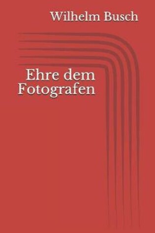 Cover of Ehre dem Fotografen