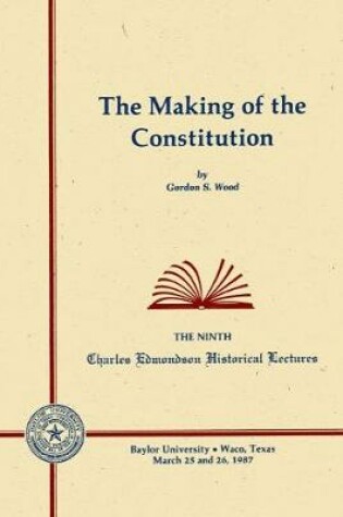 Cover of The Making of the Constitution