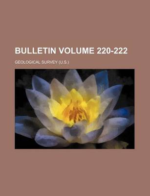 Book cover for Bulletin Volume 220-222