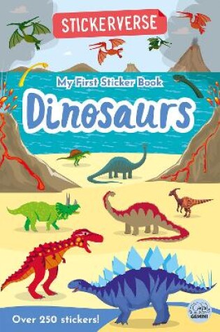 Cover of Stickerverse - My First Sticker Book Dinosaurs