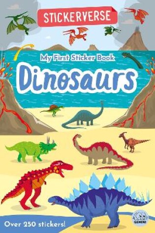 Cover of Stickerverse - My First Sticker Book Dinosaurs