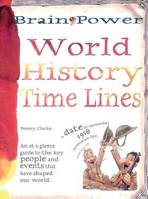 Book cover for Brain Power: World History Time Lines