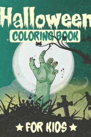 Cover of Halloween Coloring Book for Kids