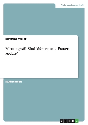 Book cover for Fuhrungsstil