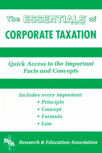 Cover of Corporate Taxation