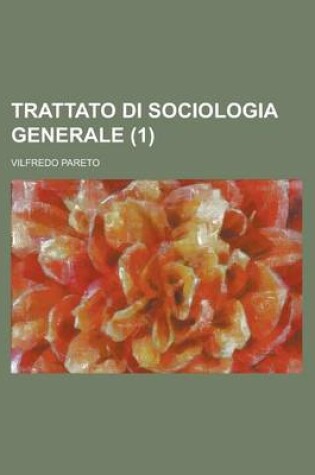 Cover of Trattato Di Sociologia Generale (1)