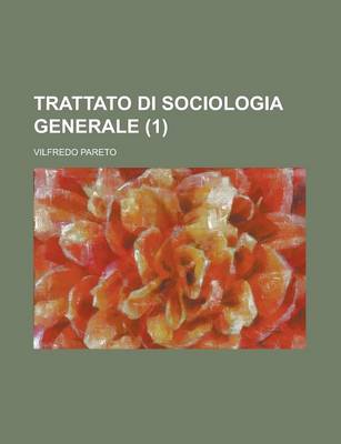 Book cover for Trattato Di Sociologia Generale (1)