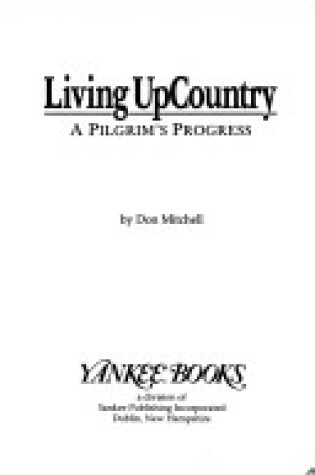 Cover of Living Up Country