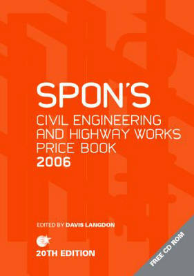 Book cover for Spon's Civil Engineering and Highway Works Price Book 2006